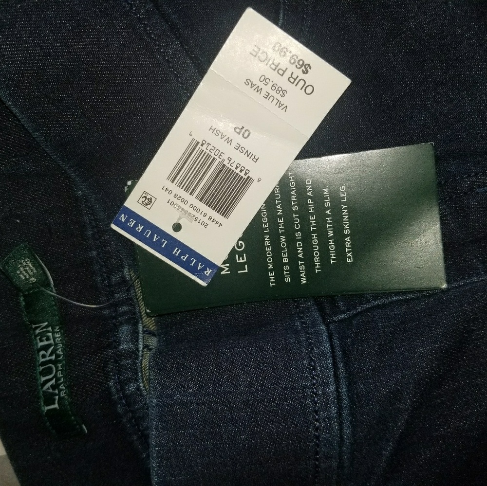 Ralph Lauren denim leggins
